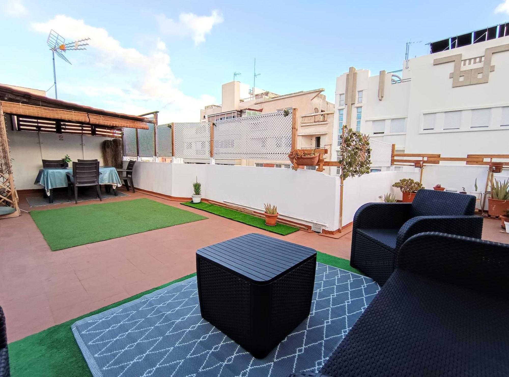 Center Santa Cruz, Alojamiento Centrico Con Gran Terraza, Cocina , Salon Y Banos, Todo Privado Exterior foto